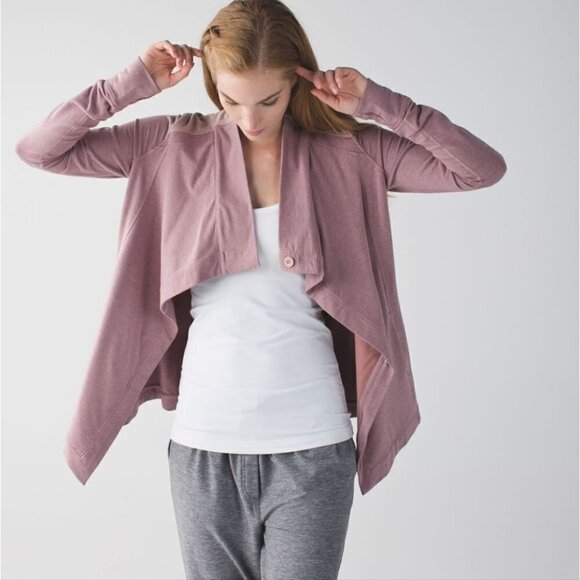 Lululemon | Coast Wrap Heathered Mod Chalky Rose - Picture 10 of 15